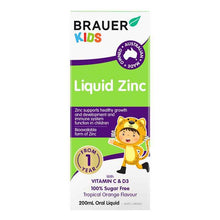 Brauer Kids Liquid Zinc 200ml
