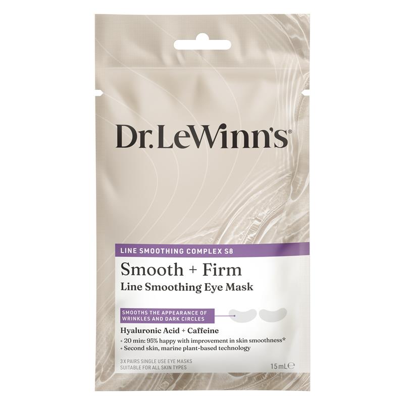 Dr. LeWinn's Smooth + Firm Line Smoothing Eye Mask 3 Pack