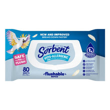 Sorbent Hypo Allergenic Wipes 80 Pack