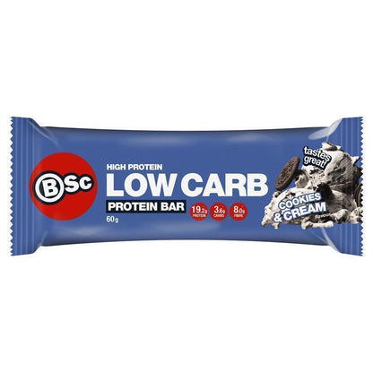 BSc High Protein Low Carb Bar Cookies & Cream 60g