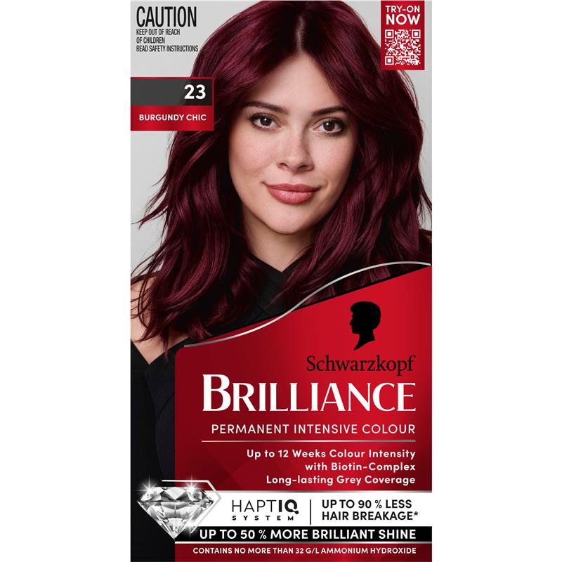 Schwarzkopf Brilliance 23 Burgundy Chic