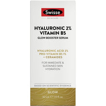 Swisse Beauty Hyaluronic 2% Vitamin B5 Glow Booster Serum 30ml - GimmeNow