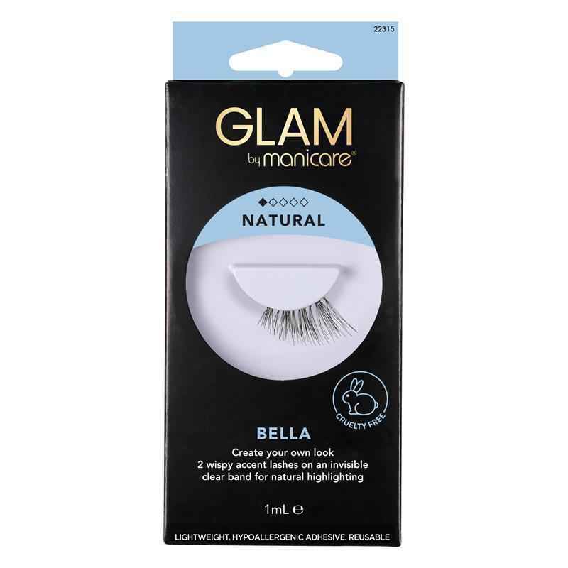 Glam By Manicare Bella Lashes Natural