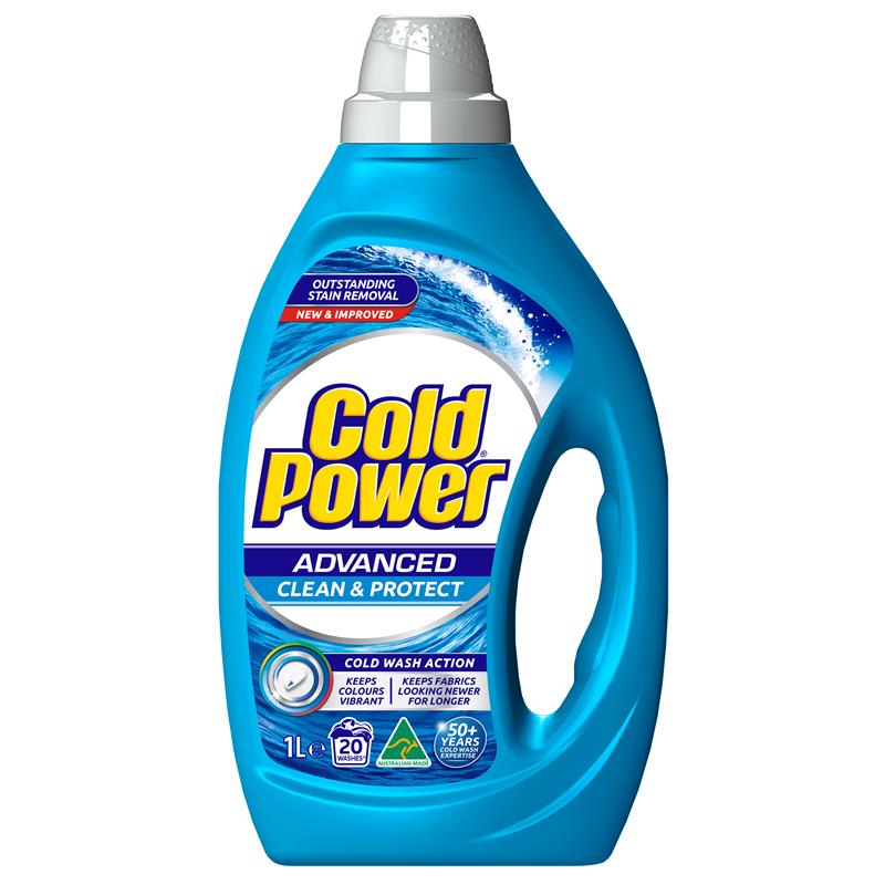 Cold Power Advanced Clean Laundry Liquids 1 Litre