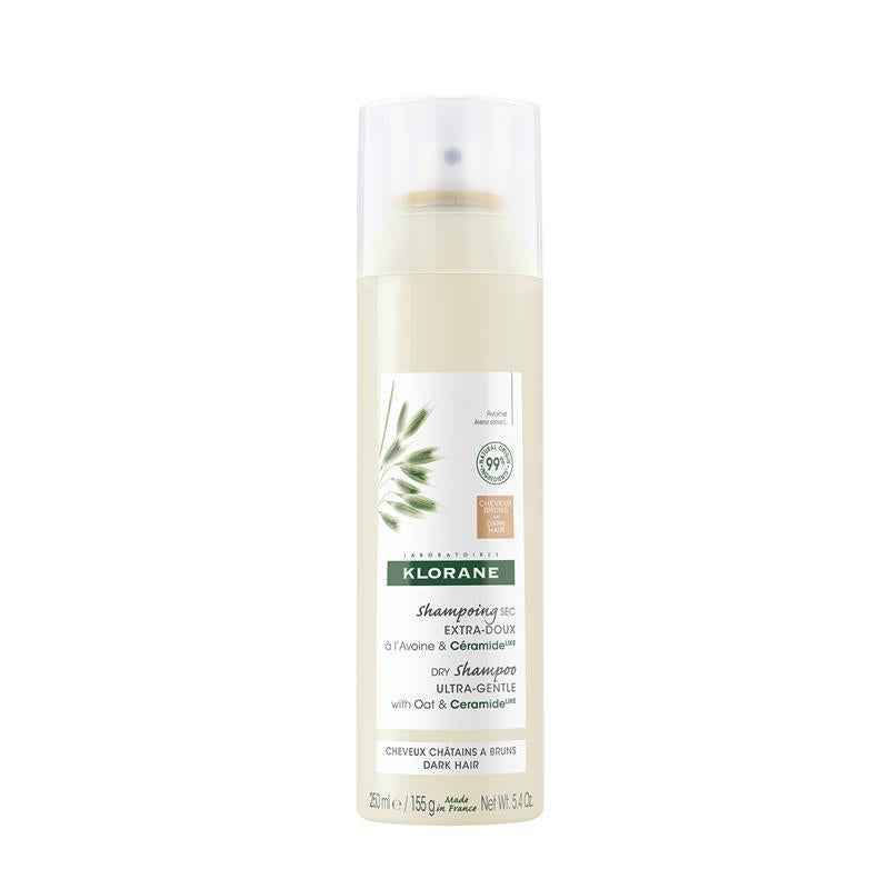 Klorane Dry Shampoo With Oat & Ceramide Dark Hair 250ml