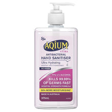 Aqium Antibacterial Hand Sanitiser Ultra 375Ml