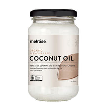 Melrose Organic Flavour Free (Refined) Coconut Oil 325ml