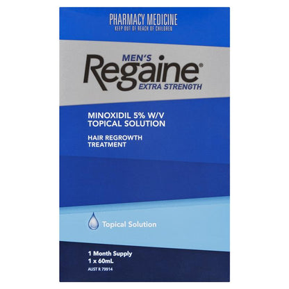 Regaine Men's Extra Strength Minoxidil Hair Regrowth Treatment 60mL - GimmeNow