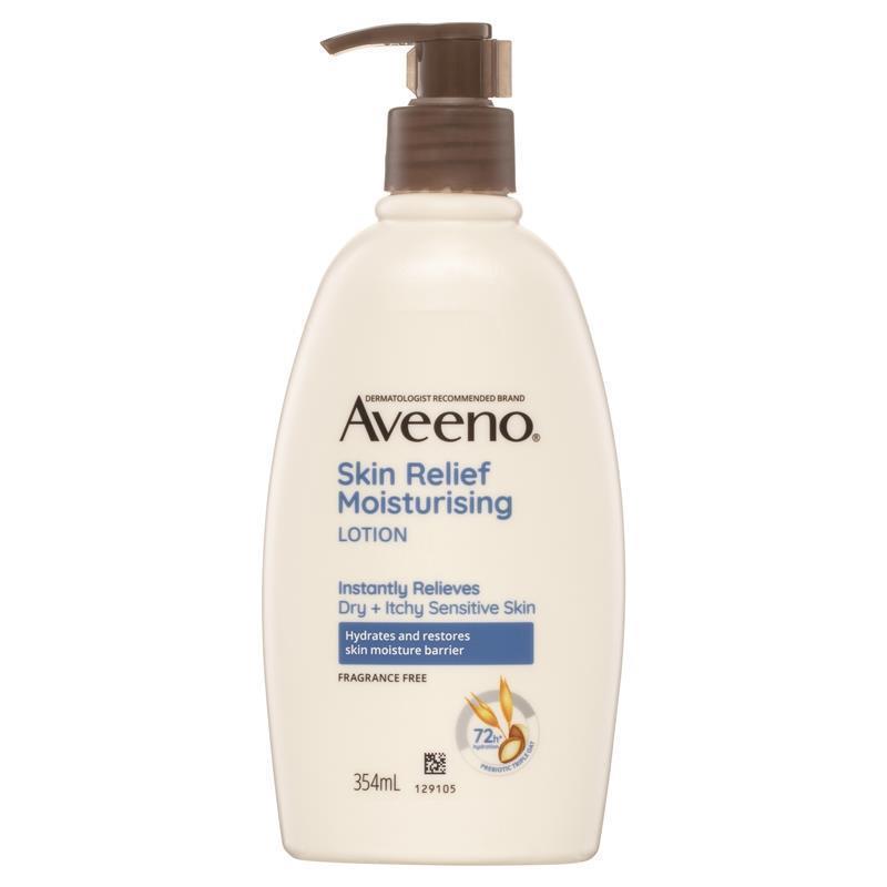 Aveeno Skin Relief Moisturising Fragrance Free Body Lotion 354ml