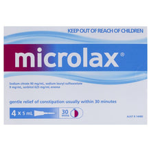Microlax Enemas 5mL Pack 4