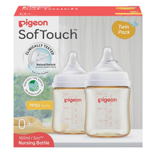 Pigeon SofTouch Bottle PPSU 160ml Twin Pack