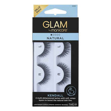 Glam By Manicare Kendall Lashes 2 Pack Natural