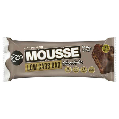 BSc High Protein Low Carb Mousse Protein Bar Chocoholic 55g