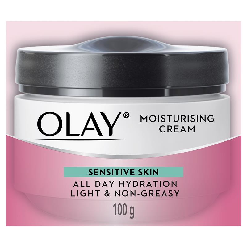 Olay Moisturising Cream Sensitive Skin 100g - GimmeNow