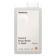 Thankyou Hand & Body Wash Botanical Sweet Orange & Almond Refill 1L
