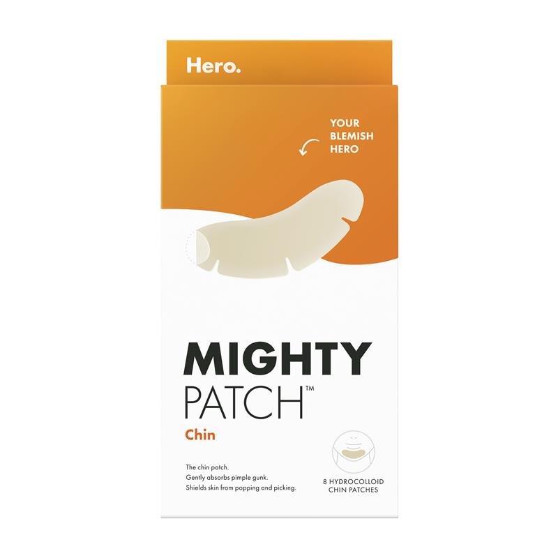 Hero Mighty Patch Chin Contoured Pimple Patches 8 Pack