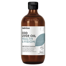 Melrose Omega Cod Liver Oil Health & Vision 500ml