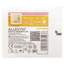 Allevyn Gentle Border Lite 5cm x 5cm Single Dressing
