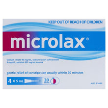 Microlax Enemas 5mL Pack 4