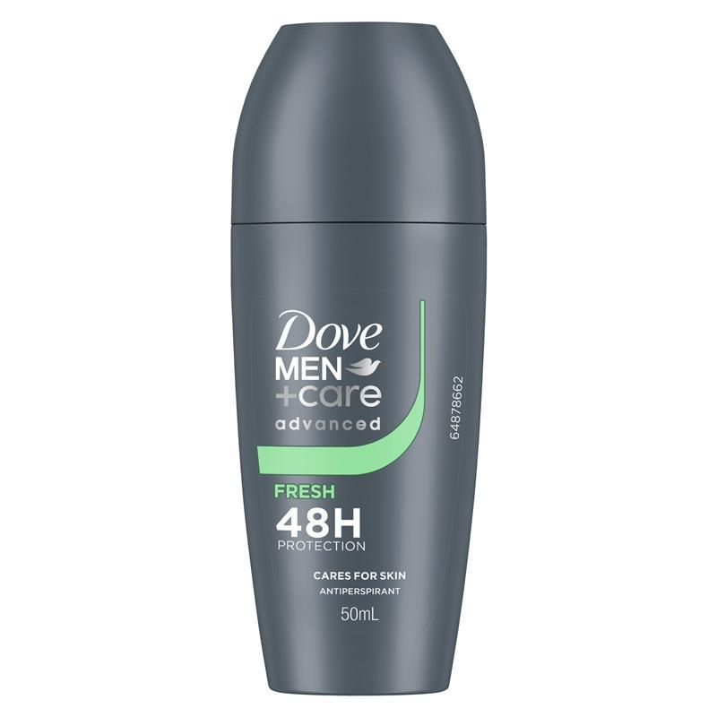 Dove Men+ Care Antiperspirant Deodorant 48h Roll On Fresh 50ml