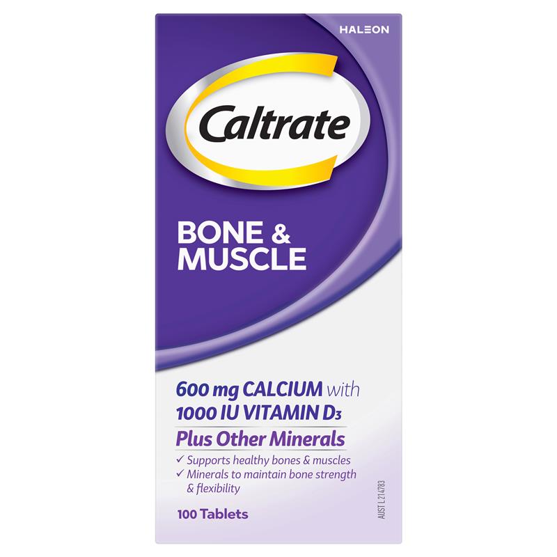 Caltrate Bone and Muscle 100 Tablets