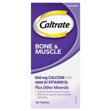 Caltrate Bone and Muscle 100 Tablets