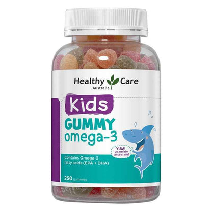 Healthy Care Kids Gummy Omega 3 250 Pastilles