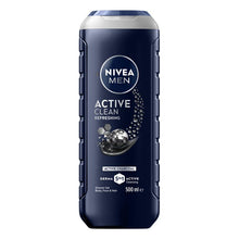 NIVEA MEN Active Clean 3-IN-1 Shower Gel Body Wash 500ml
