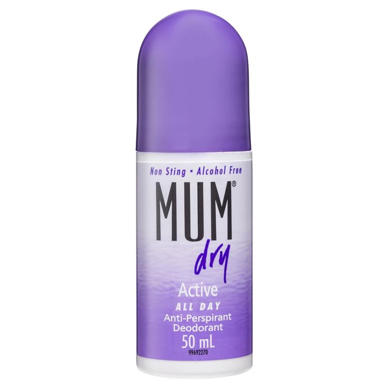 Mum Dry Roll On Active 50ml