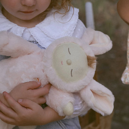 Olli Ella Musical Bunny Moppet Lullaby Cozy Dinkum Pink Baby Toddler Plush Toys Baby Gifts Idea Best Seller Baby Toys 0m+