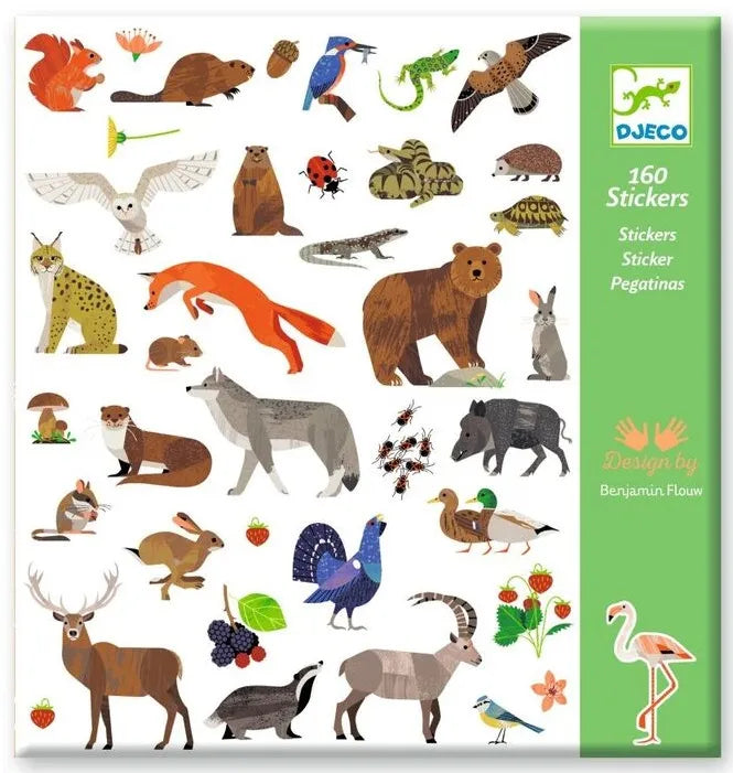 Stickers 160pcs Djeco Stationary Art and craft for kids Best Seller 3yrs+