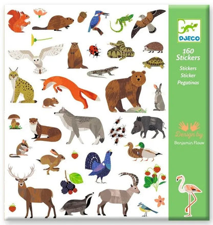 Stickers 160pcs Djeco Stationary Art and craft for kids Best Seller 3yrs+