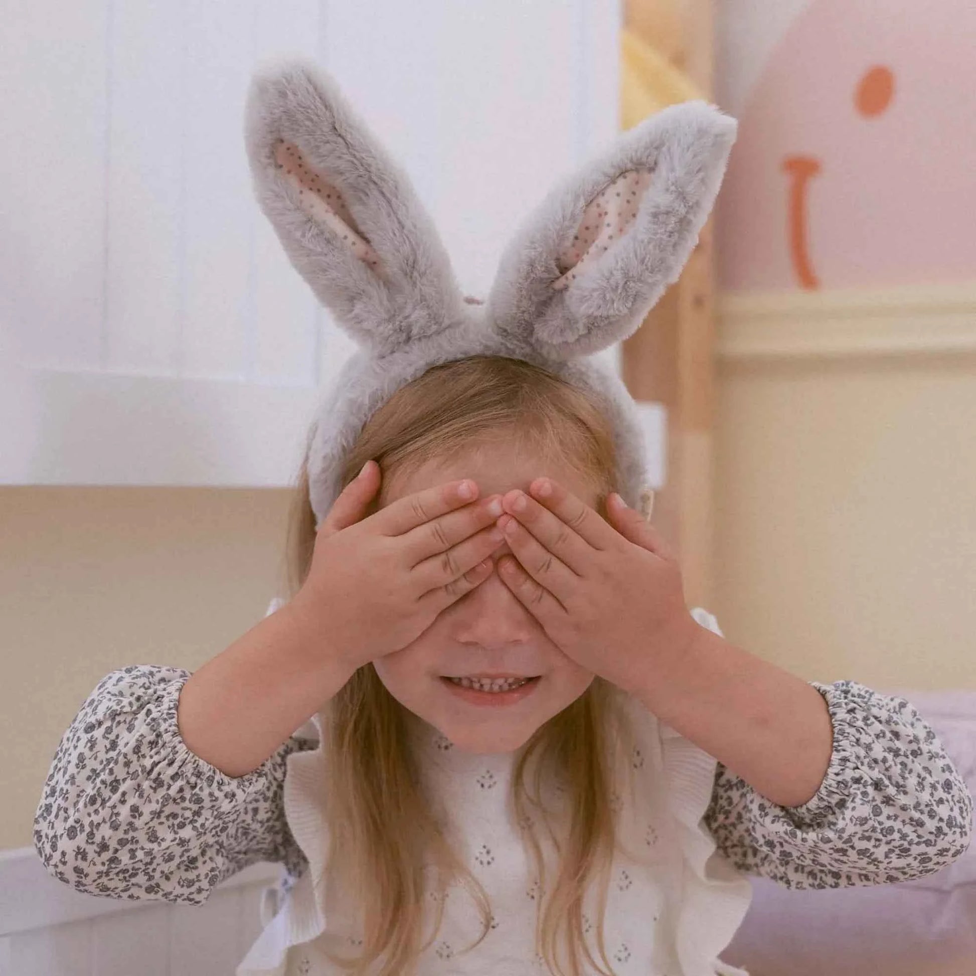 Olli Ella Dinky Dinkums Fluffle Family BELLA Bunny Headband Baby Toddler Plush Toys Baby Gifts Idea Best Seller 3yrs+