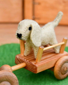 Tara Treasures Felt Dog Pretend & Imaginative Play Farm Animal Toys Felt Animals 3yrs+