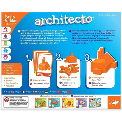 Foxmind Brain Builder Series Architecto Game Early Science STEM Toys Gifting Idea Clearance 7yrs+