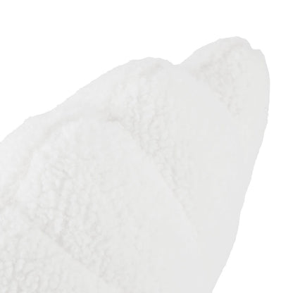 Shell Boucle Cushion - White