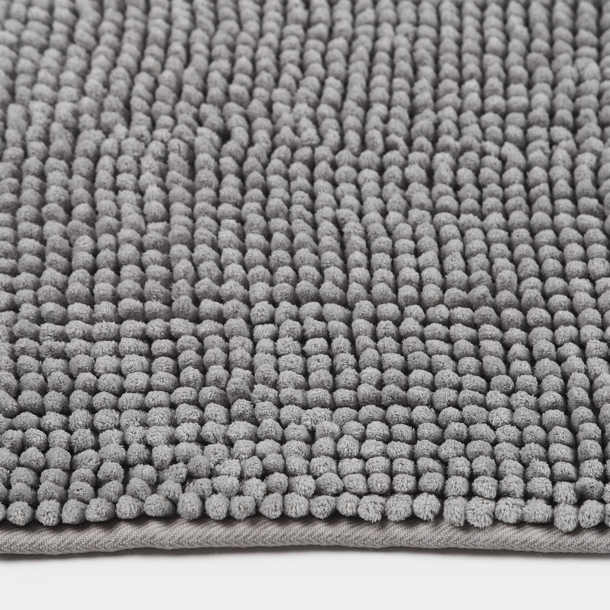 Soft Toggle Bath Mat - Silver Look