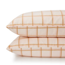 Flannelette Cotton Check Sheet Set - King Bed, Pink