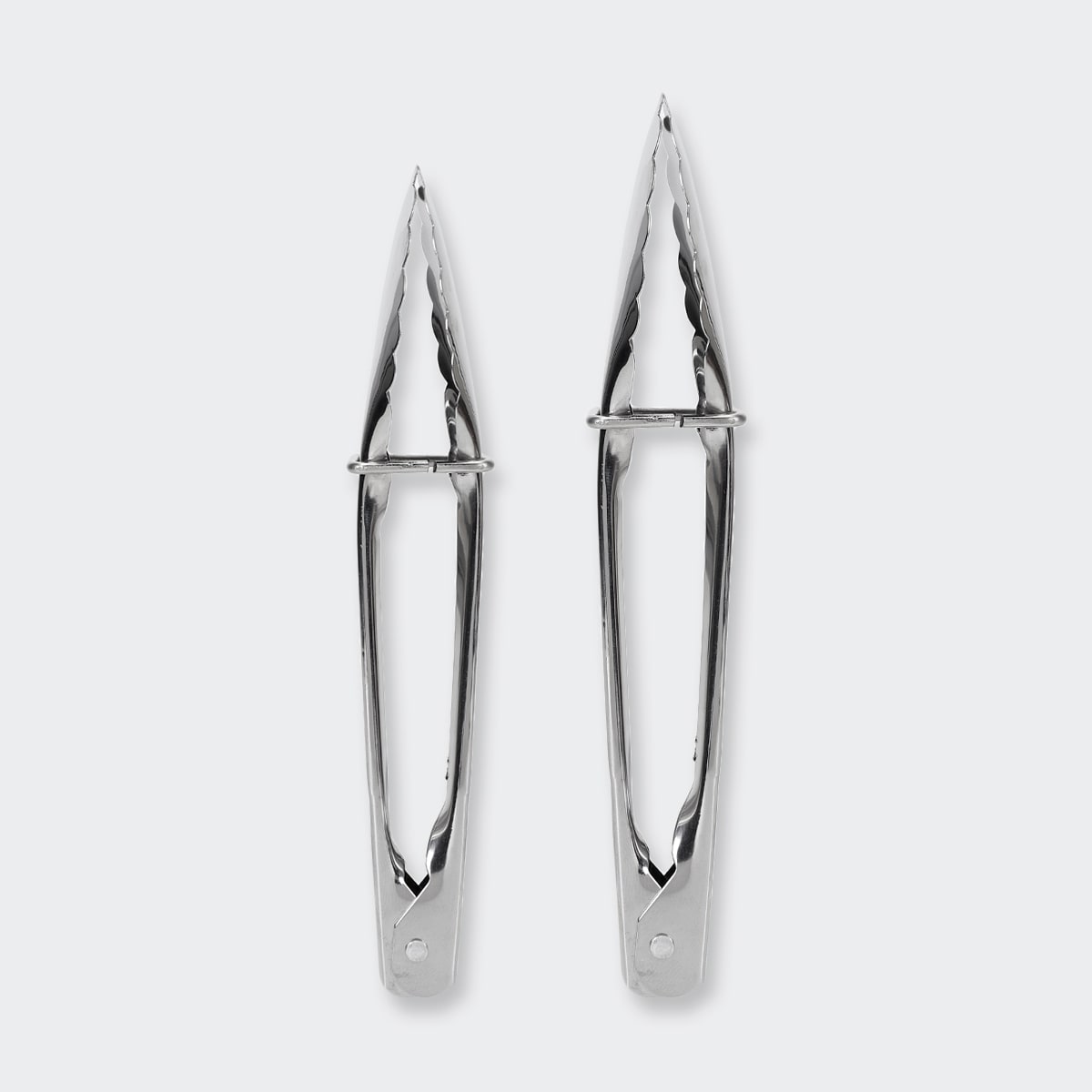 2 Pack Stainless Steel Mini Tongs