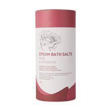 Epsom Bath Salts 750g - Rose and Geranium