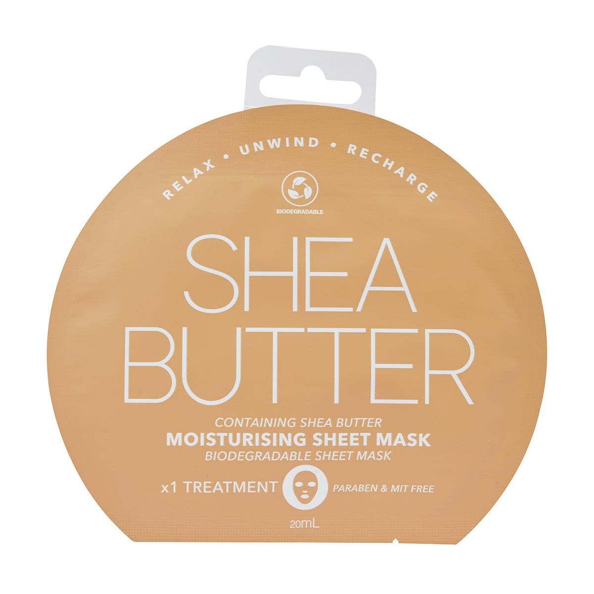 Moisturising Sheet Mask - Shea Butter