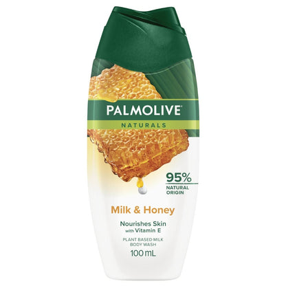 Palmolive Naturals Body Wash 100ml - Milk & Honey