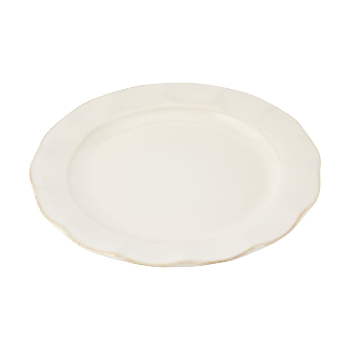 White Petal Dinner Plate