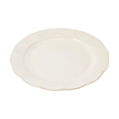 White Petal Dinner Plate