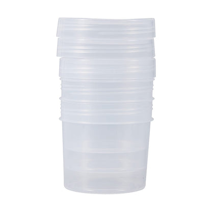 3 Pack 500ml Round Food Containers