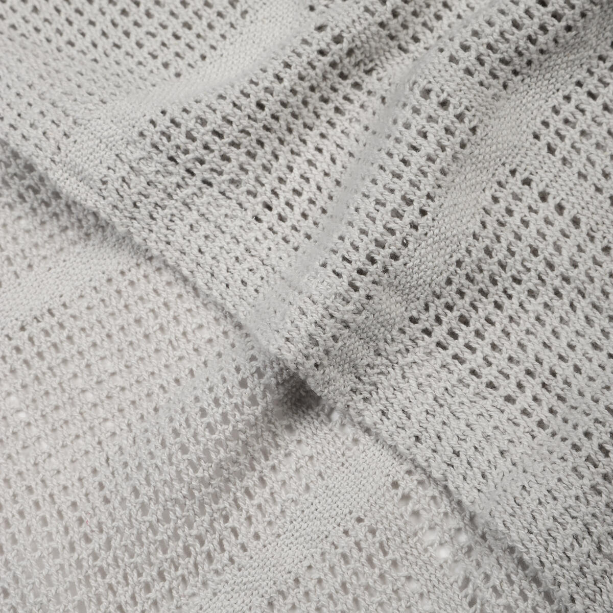 Lightweight Cotton Blanket - Grey