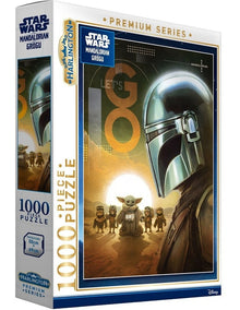 Puzzle-Mandalorian in Grogu of 1000 Piece