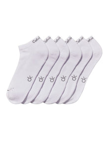 Sports Lowcut Socks 6 Pack in White