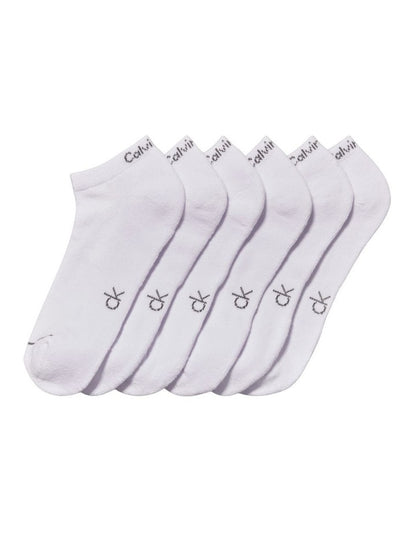 Sports Lowcut Socks 6 Pack in White