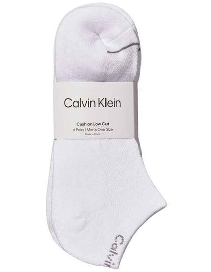 Sports Lowcut Socks 6 Pack in White